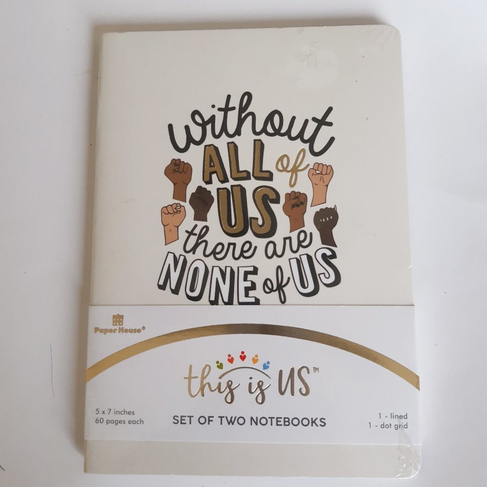 2 Notebooks 5 x 7" 60 Pages Each